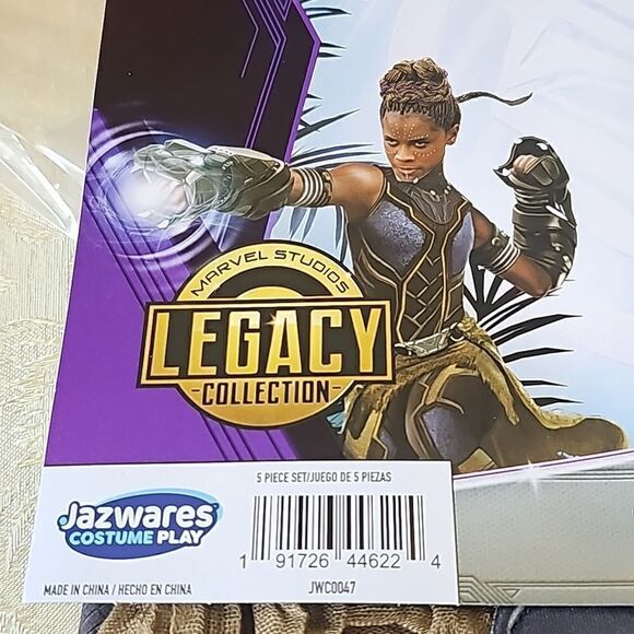 Black Panther Shuri girls costume size med 7/8 - Picture 4 of 5